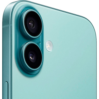 Смартфон Apple iPhone 16 Plus 128 ГБ бирюзовый