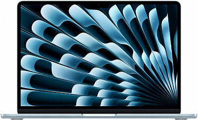 Ноутбук Apple MacBook Air 15" (M5, 2026) 16 ГБ, 1 ТБ SSD, небесно-голубой