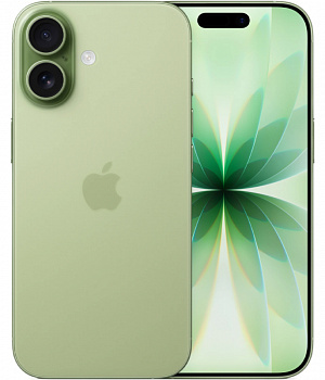 Смартфон Apple iPhone 17 (Sim/eSim) 256 ГБ Зелёный